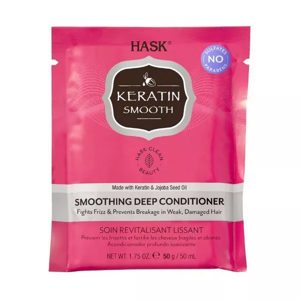 HASK Keratin Smoothing Deep Conditioning - 50 gm