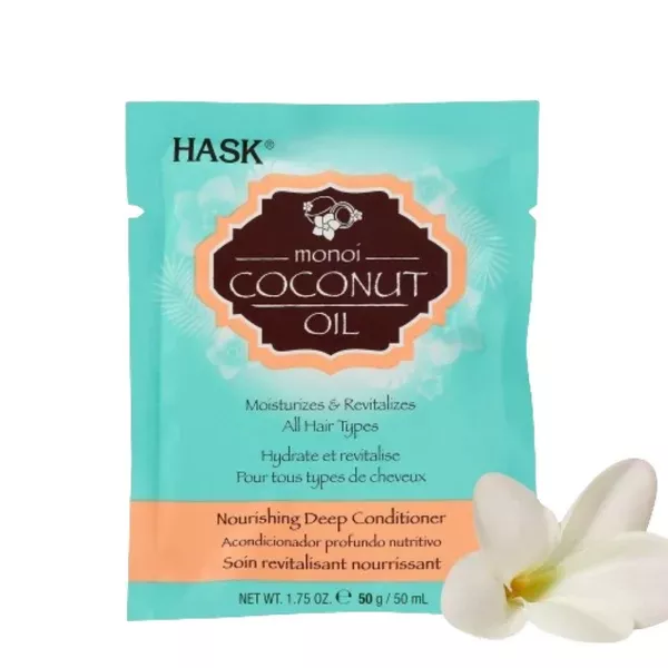 HASK Monoi Coconut Oil Nourishing Deep Conditioning - 50 gm