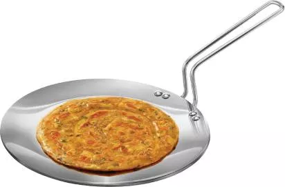 Hawkins TriPly Tawa 26 cm Diameter (Stainless Steel, Induction Bottom)