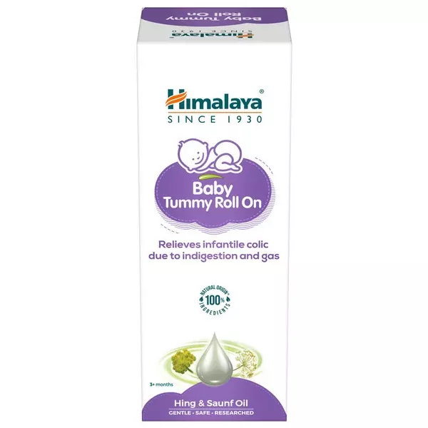 Himalaya Herbals Baby Tummy Roll On - 40 ml
