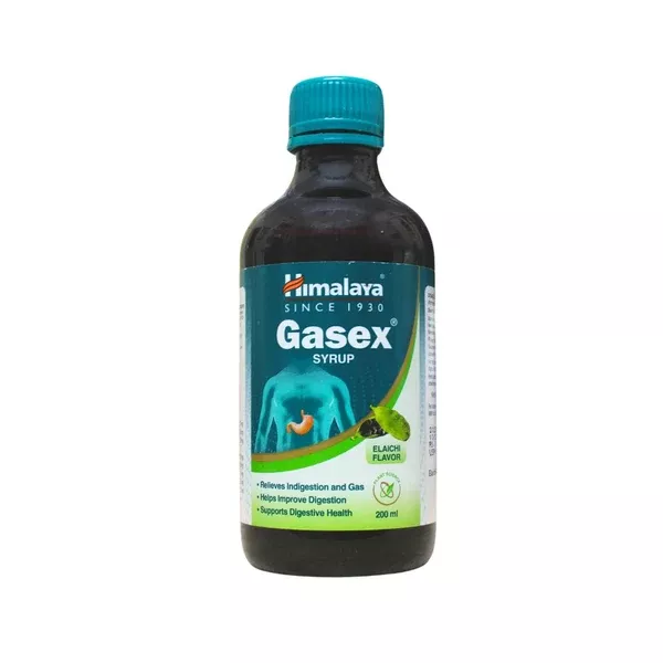 Himalaya Herbals - Gasex Syrup - Elaichi - 200 ml
