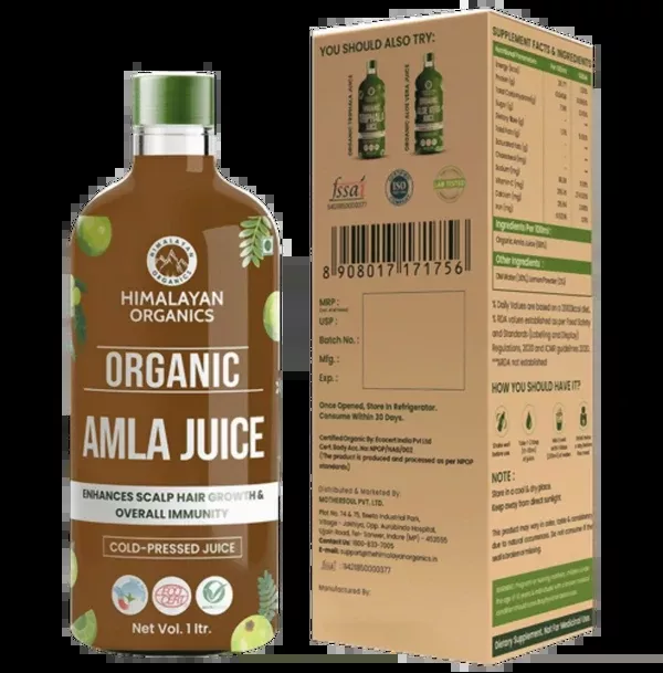 Himalayan Organics Amla Juice - 1 L