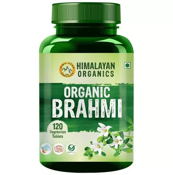 Himalayan Organics Brahmi Tablets - 120 tabs