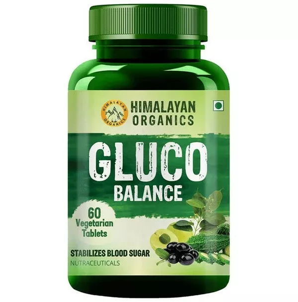 Himalayan Organics Gluco Balance Tablets - 60 tabs