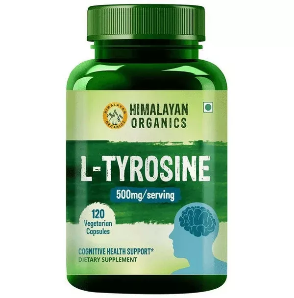 Himalayan Organics L-Tyrosine Capsules - 120 caps