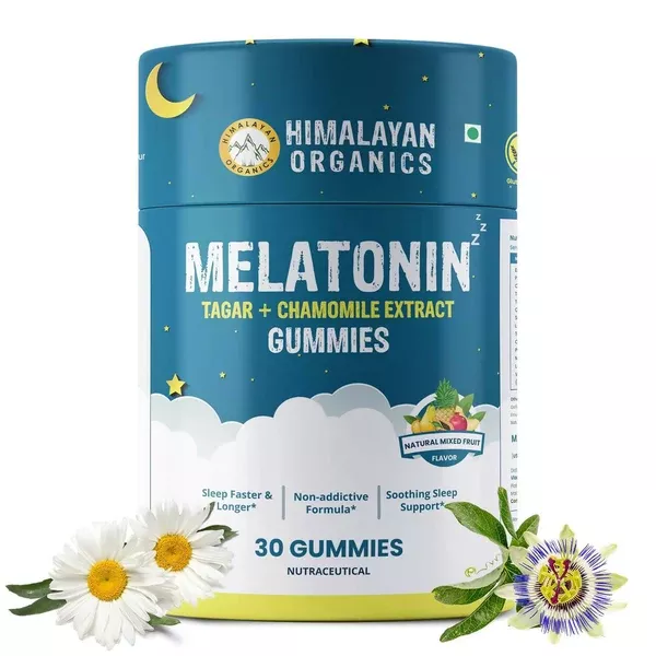 Himalayan Organics Melatonin Tagar + Chamomile Extract Gummies - 30 gummies