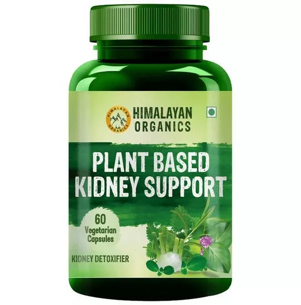 Himalayan Organics Plant - Based Kidney Support Capsules - 60 tabs