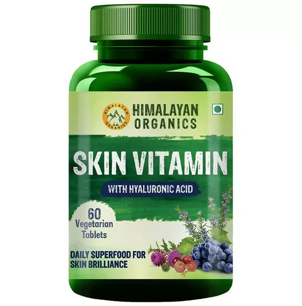 Himalayan Organics Skin Vitamin Tablets - 60 tabs