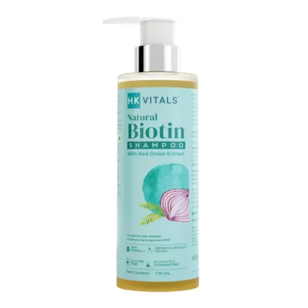 HK Vitals Natural Biotin Shampoo - 175 ml