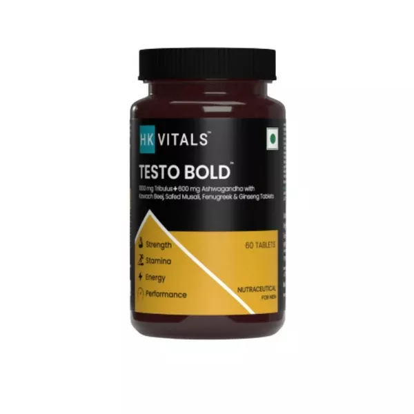 HK Vitals Testo Bold Tablets - 60 tabs