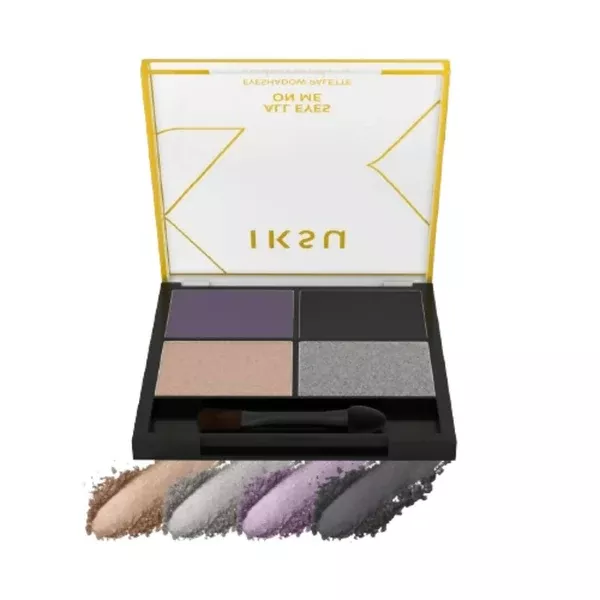 IKSU Eyeshadow Palette - Smokey Metals - 6 gm