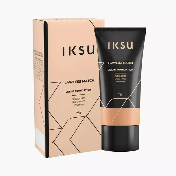 IKSU Flawless Match Liquid Foundation - Honey Light - 25 gm