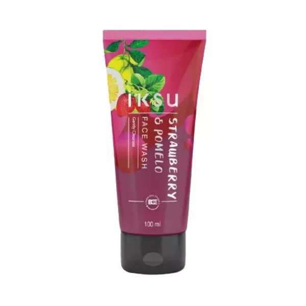 IKSU Strawberry & Pomelo Face Wash - 100 ml