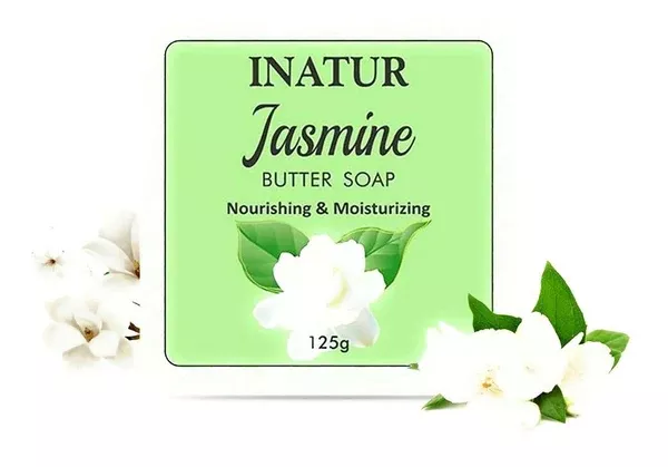 Inatur Jasmin Butter Soap - 125 gm