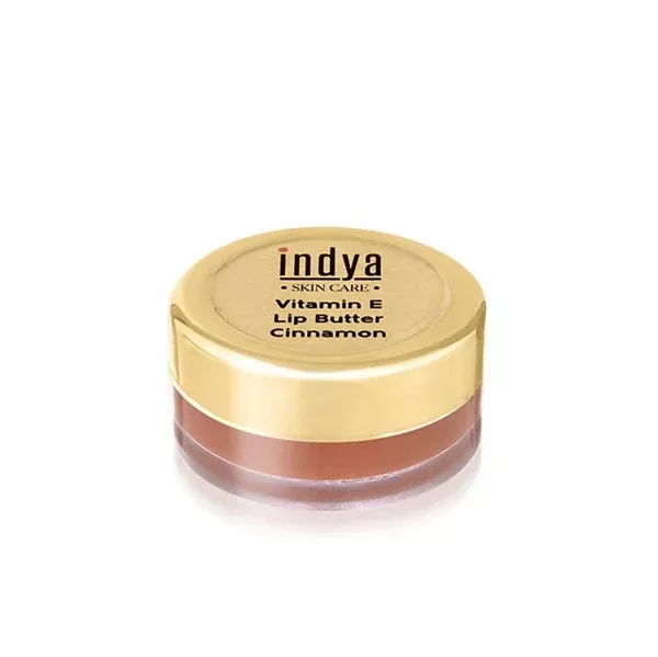 Indya Vitamin E Lip Butter - Cinnamon - 8 gm