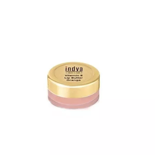 Indya Vitamin E Lip Butter - Orange - 8 gm
