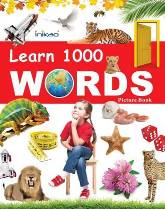 InIkao Kindergarten Learn 1000 Words Book - Paperback