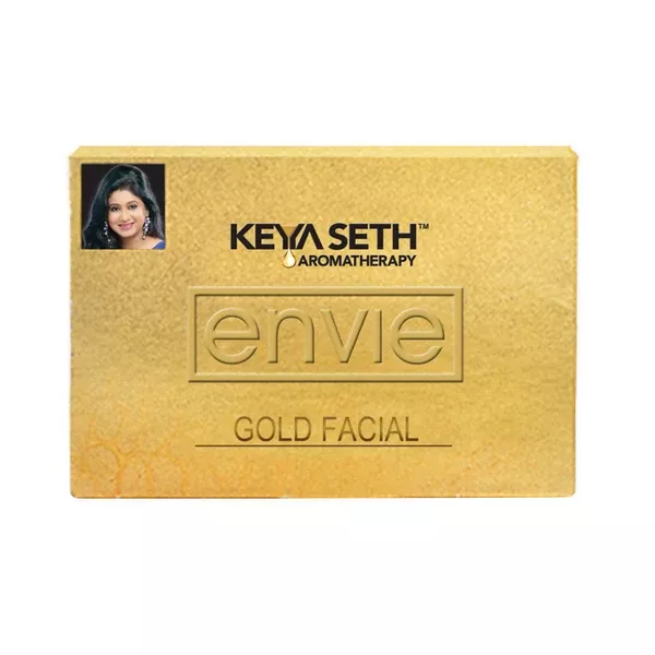 Keya Seth Aromatherapy Envie Gold Facial Kit - kit
