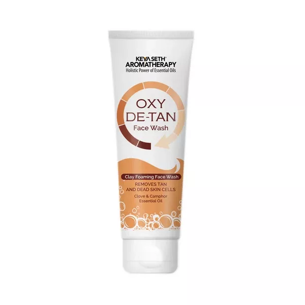Keya Seth Aromatherapy Oxy De Tan Clay Foaming Face Wash - 100 ml