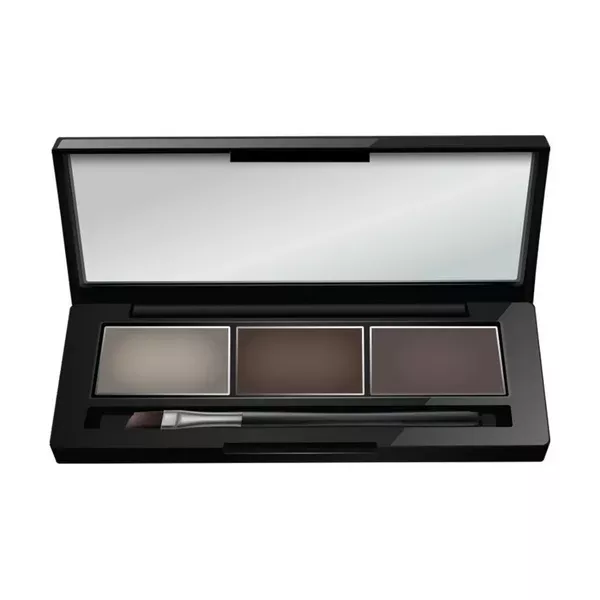 Keya Seth Aromatherapy Professional Eyebrow Cake Palette 3 Colour - 1.5 gm