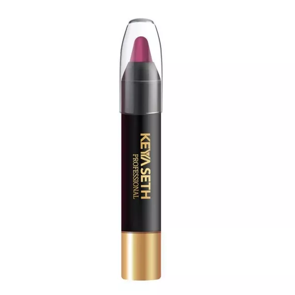 Keya Seth Aromatherapy Professional Matte Lip Pen - Deep Purple Plum - 3.8 gm