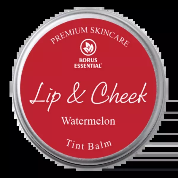 Korus Essential Watermelon Lip & Cheek Tint Balm - 8 gm