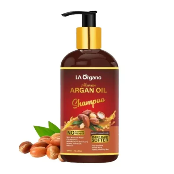 LA Organo Moroccan Argan Hair Shampoo - 300 ml