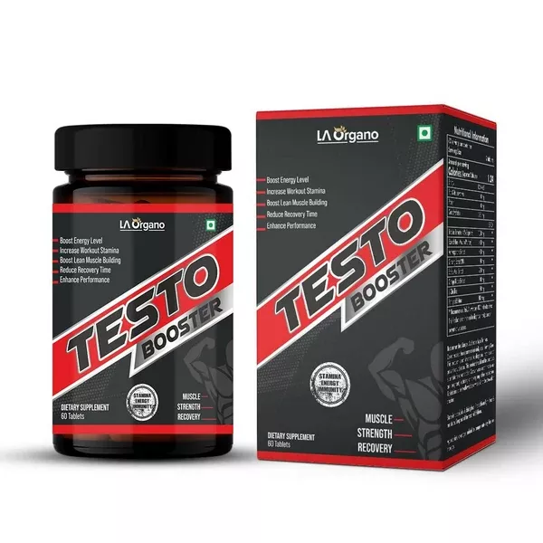 LA Organo Testo Booster Tablets - 60 tabs