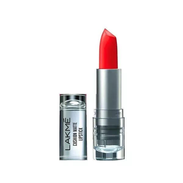 Lakme Cushion Matte Lipstick - Red Bomb Shell - 4.5 gm