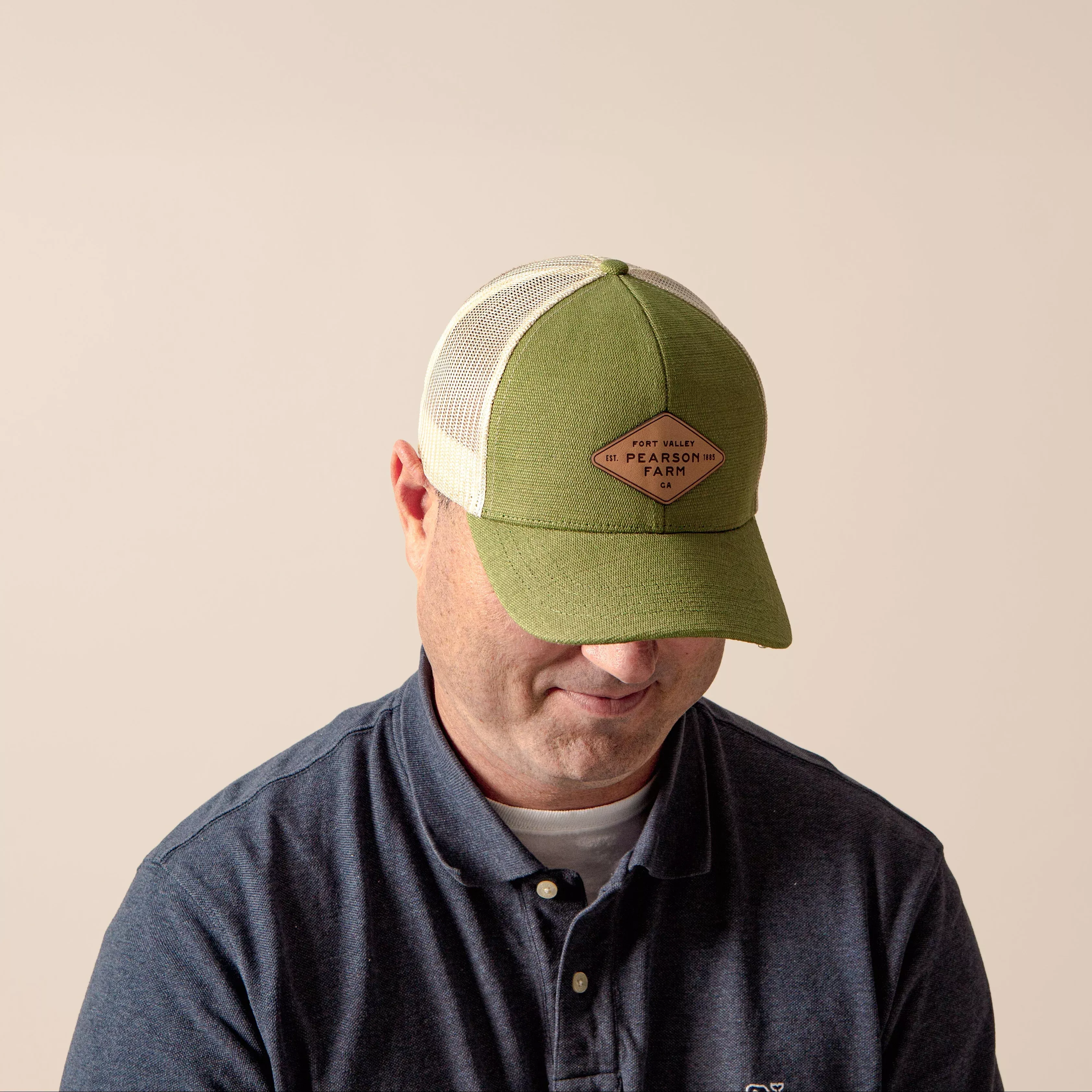 Leather Patch Hat