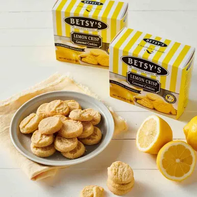 Lemon Crisps Cookies