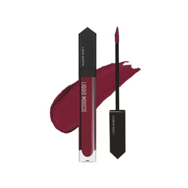 Love Earth Liquid Mousse Lipstick - Raspberry Martini - 6 ml