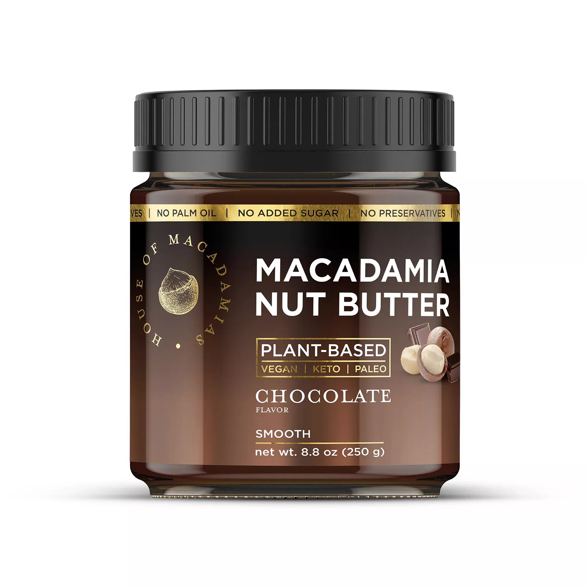 Macadamia Nut Butter Chocolate Flavor (1 Flavor, 1 Jar)