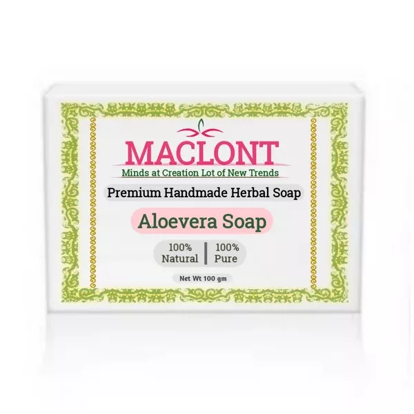 Maclont Aloevera Soap - 100 gm - Pack of 3