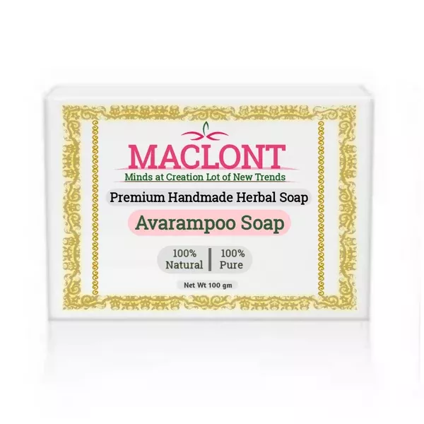 Maclont Avarampoo Soap - 100 gm - Pack of 3