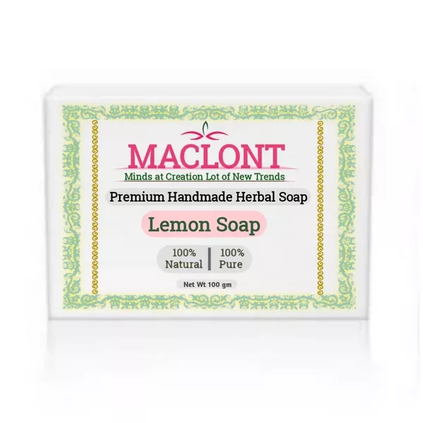 Maclont Lemon Soap - 100 gm - Pack of 3
