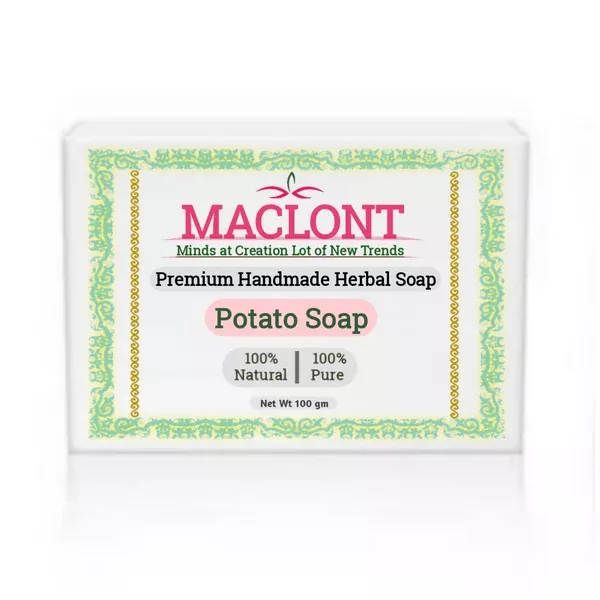 Maclont Potato Soap - 100 gm - Pack of 3