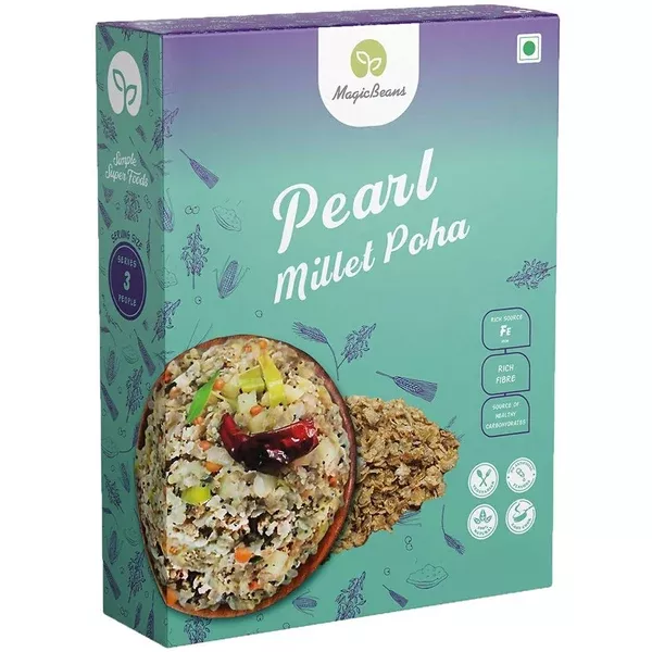 Magicbeans Pearl Millet/ Bajra Poha - 180 gm