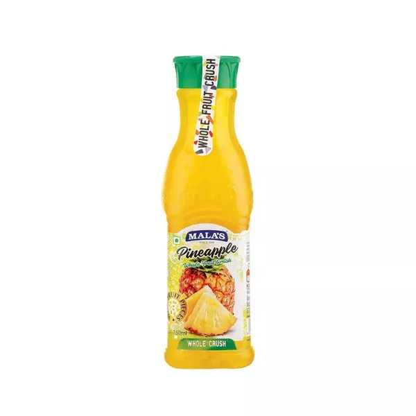 Mala's Whole Crush Pineapple Juice - 750 ml