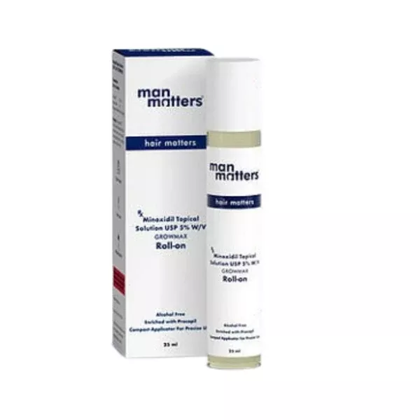 Man Matters Minoxidil 5% Roll On With Procapil - 25 ml