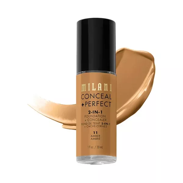 Milani Conceal + Perfect 2-In-1 Foundation + Concealer - Amber - 30 ml