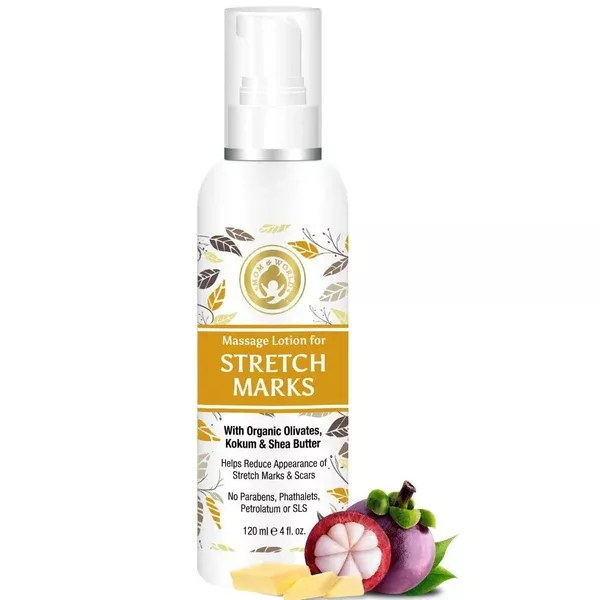 Mom & World Massage Lotion For Stretch Marks - 120 ml
