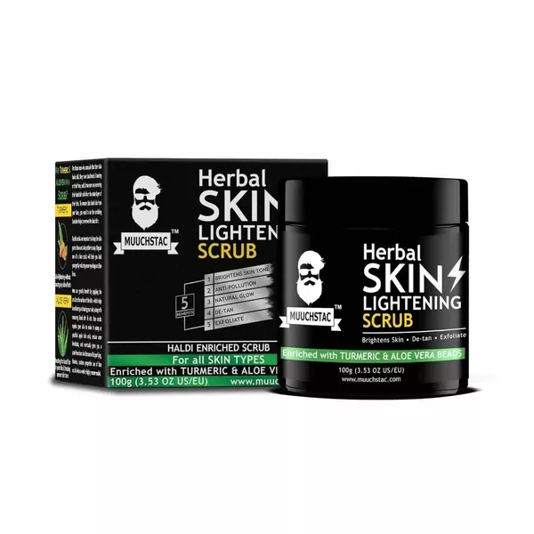 Muuchstac Herbal Skin Lightening Scrub - 100 gm