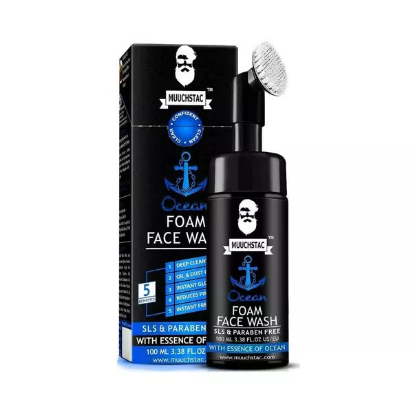 Muuchstac Ocean Foam Face Wash - 100 ml