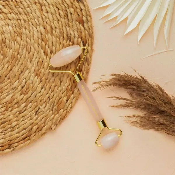 Mystique Earth Rose Quartz Roller