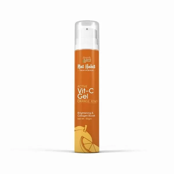 Nat Habit Active Orange Kiwi Vit-C Face Gel - 50 gm