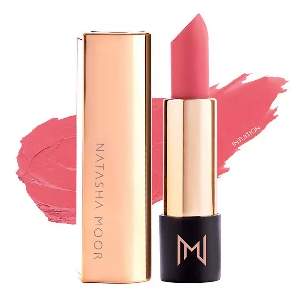 Natasha Moor Silk Suede Lipstick - Intuition - 4.2 gm
