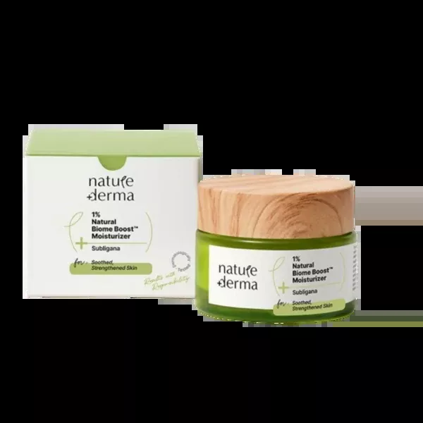 Nature Derma 1% Natural Biome-Boost Moisturizer - 15 ml