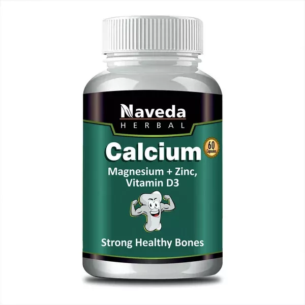 Naveda Herbal Calcium Capsules - 60 caps