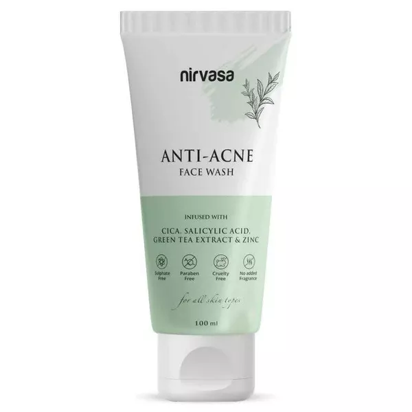 Nirvasa Anti-Acne Face Wash - 100 ml